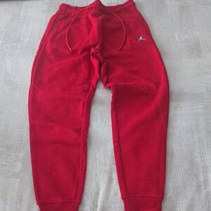 Nike Jordan Red Sweatpants